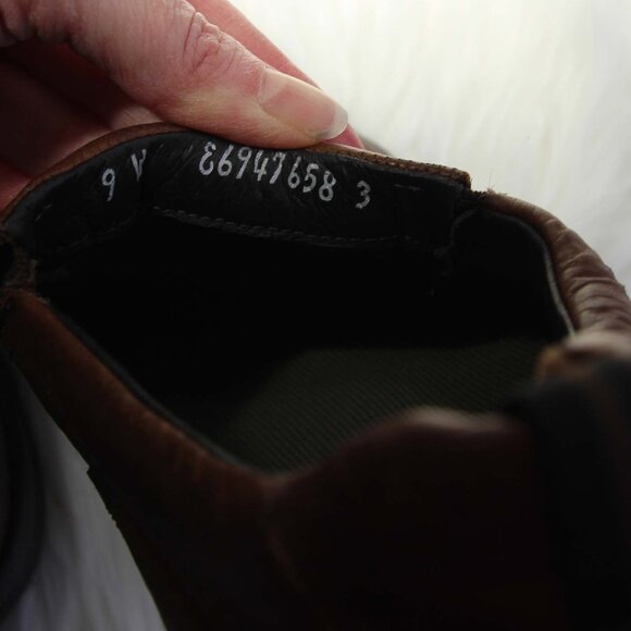 SAS Men’s Loafers Brown Leather Comfort Slip On Shoes Size 9 Wide - Made in USA - Picture 12 of 12